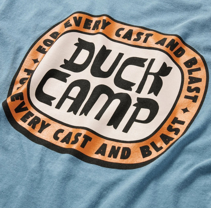 Buckle Badge Tee - Coast Blue