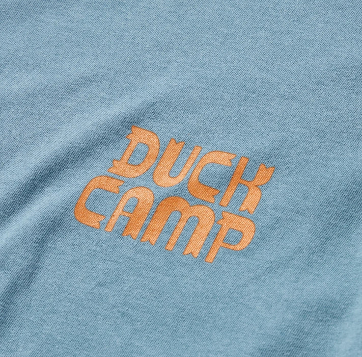 Buckle Badge Tee - Coast Blue