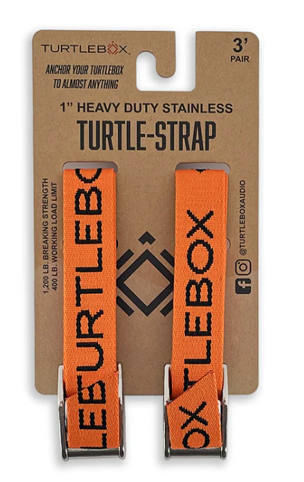 Turtlebox Tie Down-Kit 3" Turtle Strap Pair