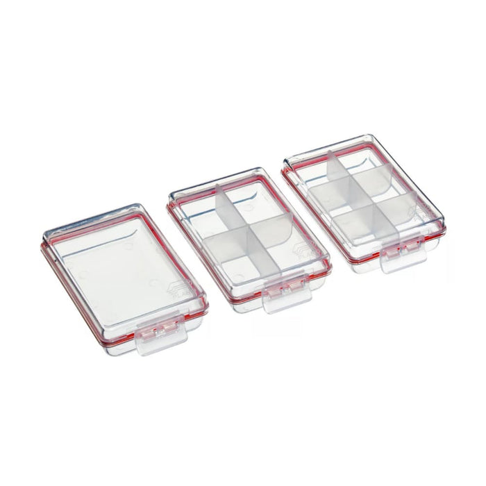 PLANO Waterproof Fishing Terminal Tackle Accessory Boxes (3-Pack)