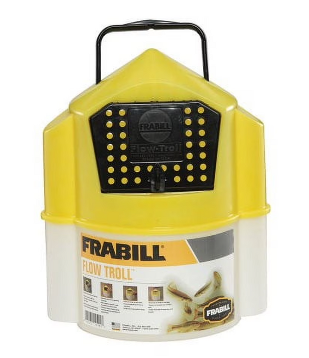 Frabill Flow Troll Bait Container, 6-qt