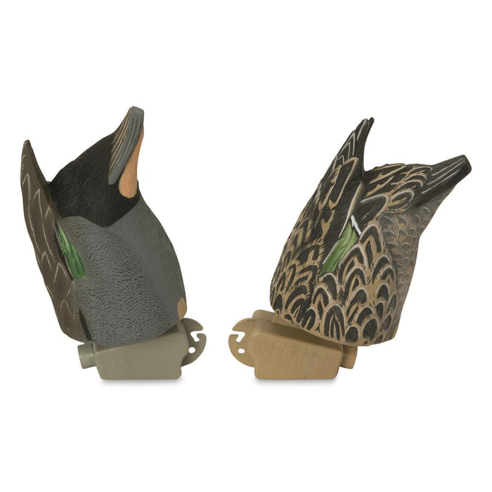 GHG Pro-Grade Green-Winged Teal Butt-Up Feeder Pack Decoys