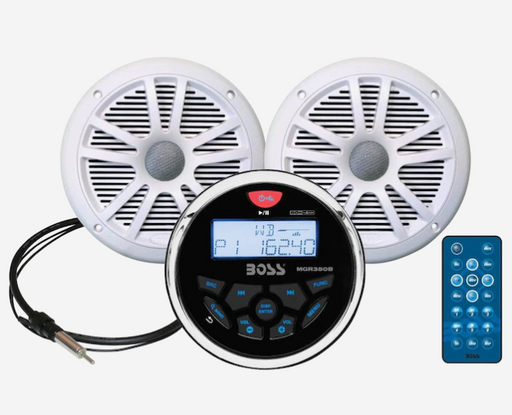 JBL PRV 175 AM/FM/USB/Bluetooth® Gauge Style Stereo