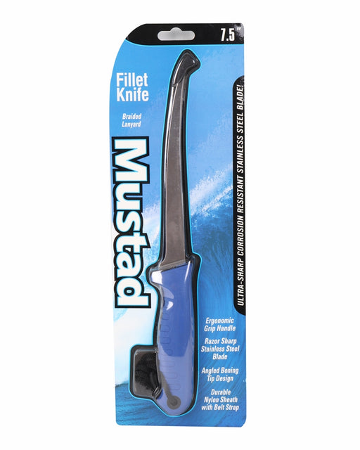 Mustad 7.5" Fillet Knife w/ Sheath - Eastern Outfitters