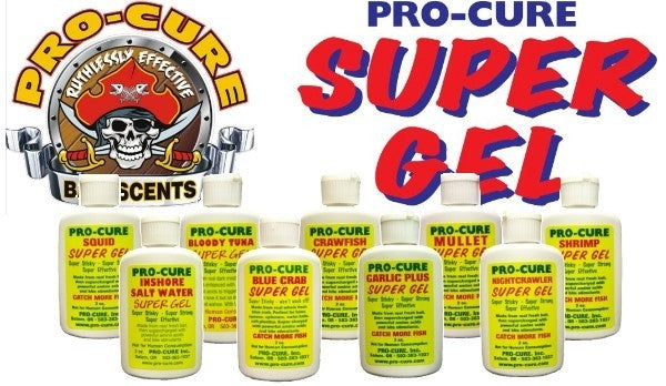 Pro Cure Super Gel - Assorted Inshore (2 oz.) — Eastern Outfitters