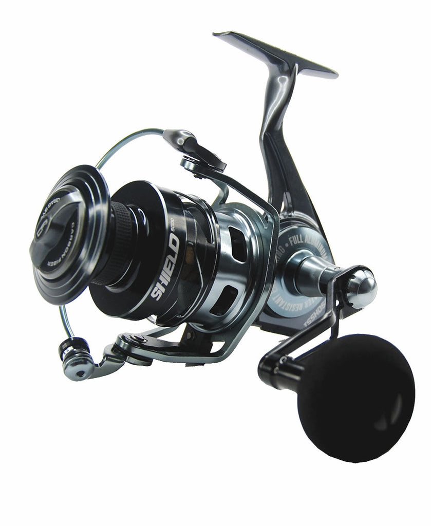 TSUNAMI SHIELD 8000 REVIEW! The NEXT Spinning Reel you need ! 